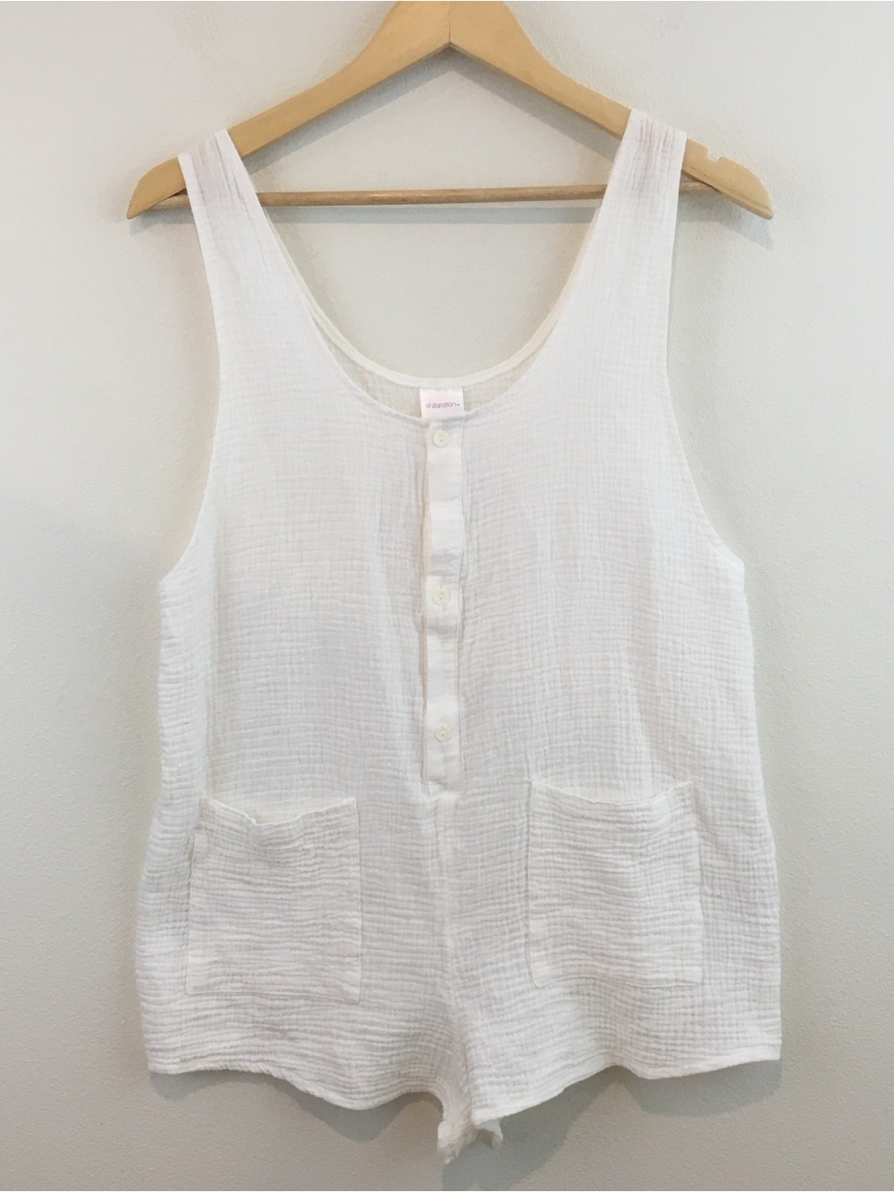 Xhilaration White Clothing Care and Size Tag